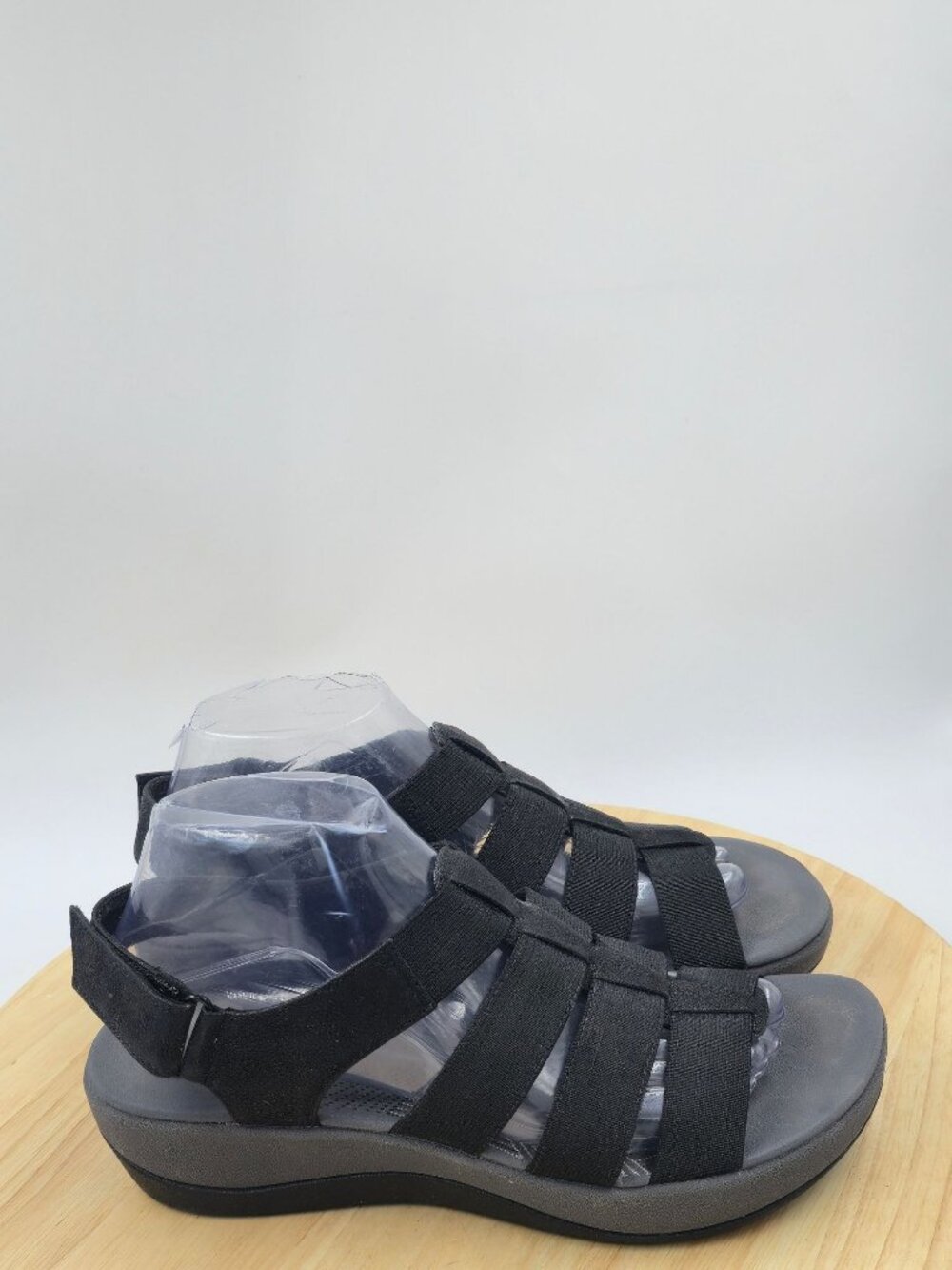 Cloudsteppers By Clarks Arla Shaylie Women sSporty Slingback Wedge sandal sz 9M